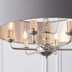 Highclere Pendant Light - 6lt Nickel 15 Highclere Pendant Light - 6lt Nickel -Chic Lighting Store 13794254 1434957104157440