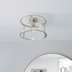 Hopton Flush Light - Nickel 15 Hopton Flush Light - Nickel -Chic Lighting Store 13794256 7264957105815807