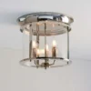 Hampworth Flush Light - 3lt Nickel 1 Hampworth Flush Light - 3lt Nickel -Chic Lighting Store 13794257 1684957104897414
