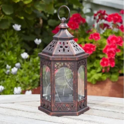 Firefly Moroccan Bronze Lantern 7 Firefly Moroccan Bronze Lantern -Chic Lighting Store 13836358 1234982505840090