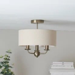 Chippenham 3 Light Flush Ceiling Light -Chic Lighting Store 13864149 1584977253842453