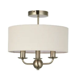 Chippenham 3 Light Flush Ceiling Light -Chic Lighting Store 13864149 4934977253672944