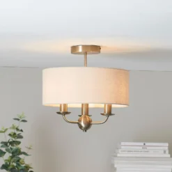 Chippenham 3 Light Flush Ceiling Light