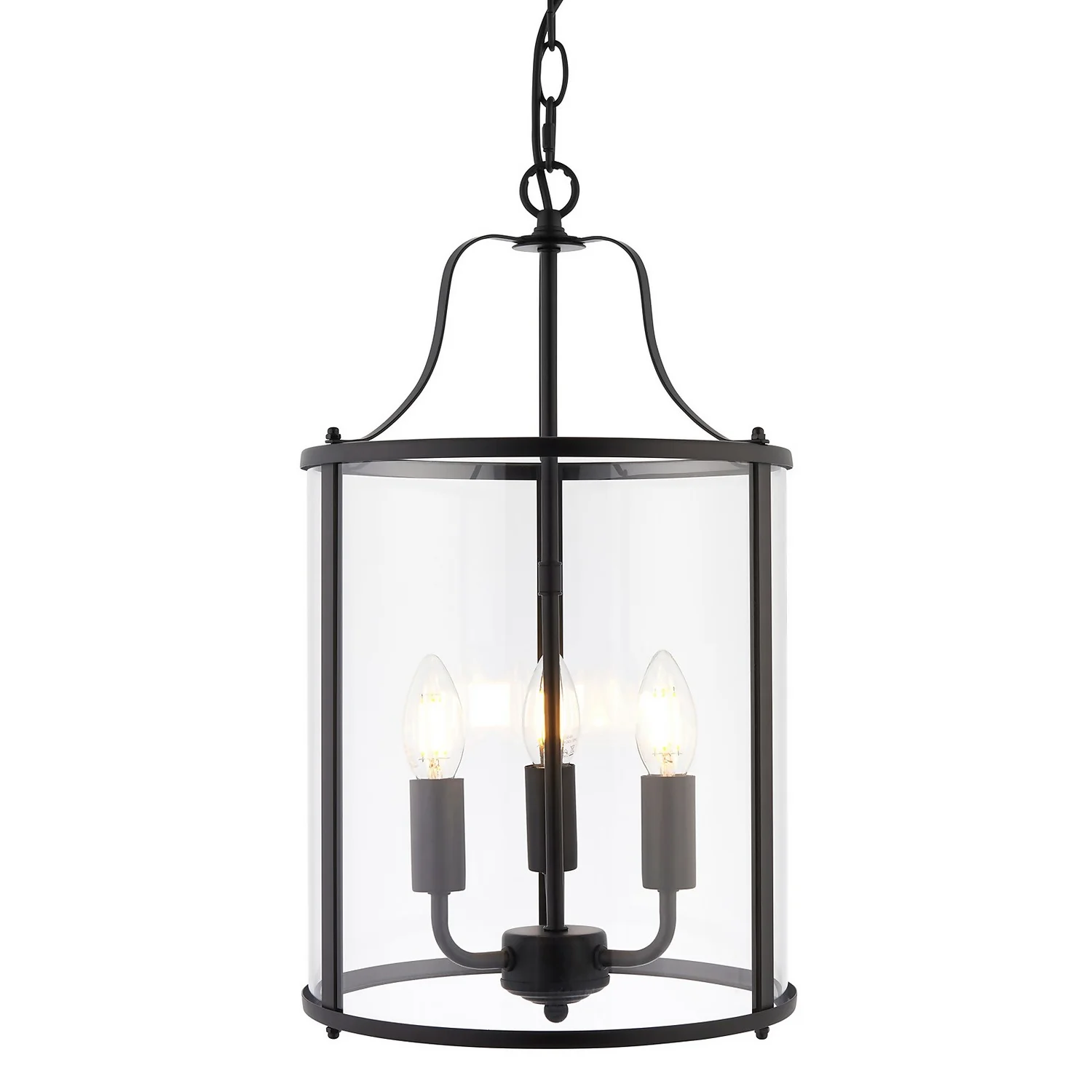 Chester 3 Light Pendant - Black 5 Chester 3 Light Pendant - Black - Image 4
