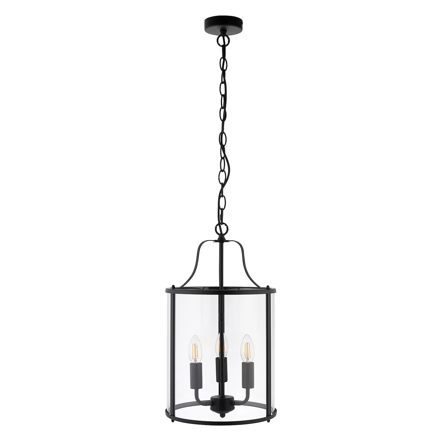 Chester 3 Light Pendant - Black 4 Chester 3 Light Pendant - Black - Image 3