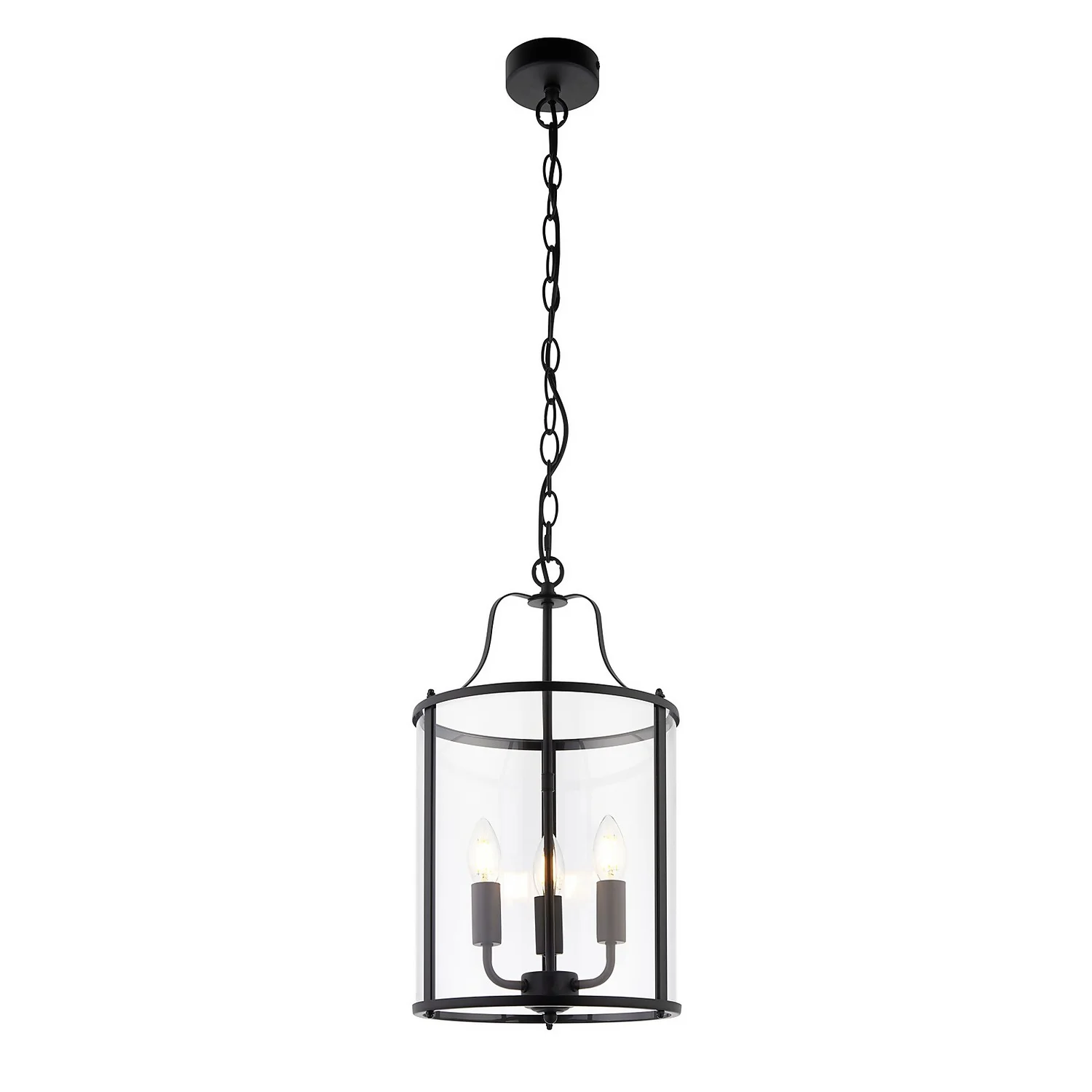 Chester 3 Light Pendant - Black 3 Chester 3 Light Pendant - Black - Image 2