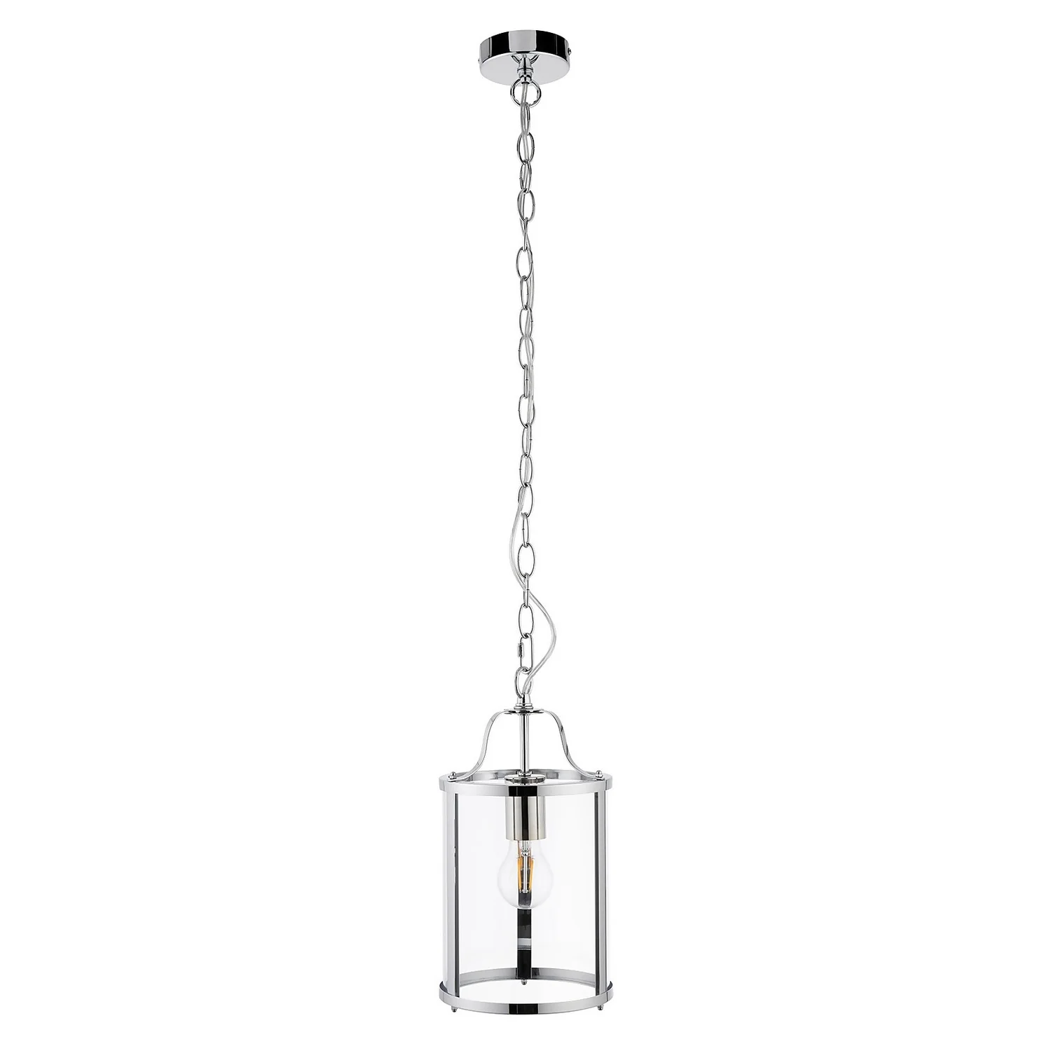 Chester Single Pendant Light - Chrome 5 Chester Single Pendant Light - Chrome - Image 3