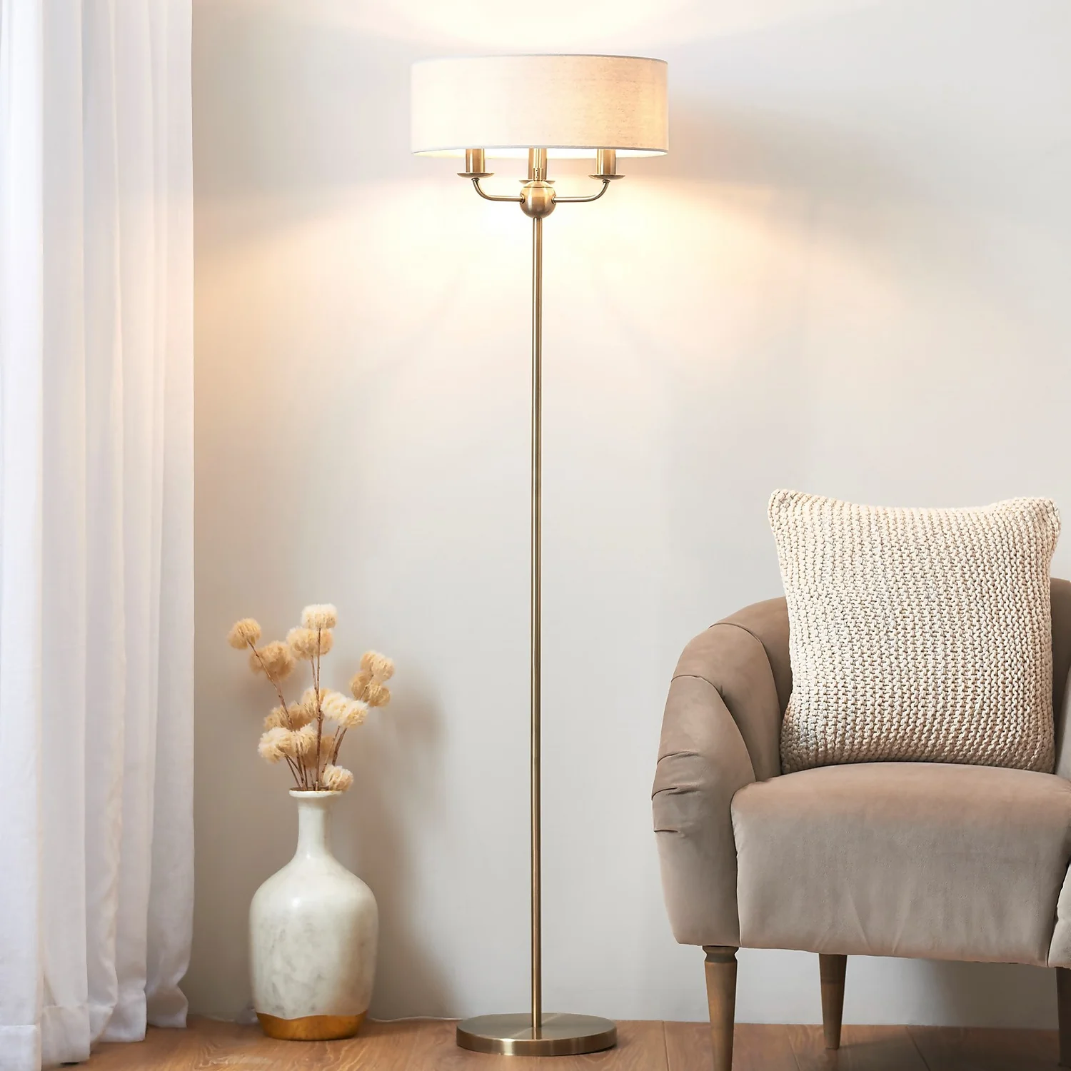 Chippenham 3 Light Floor Lamp 3 Chippenham 3 Light Floor Lamp