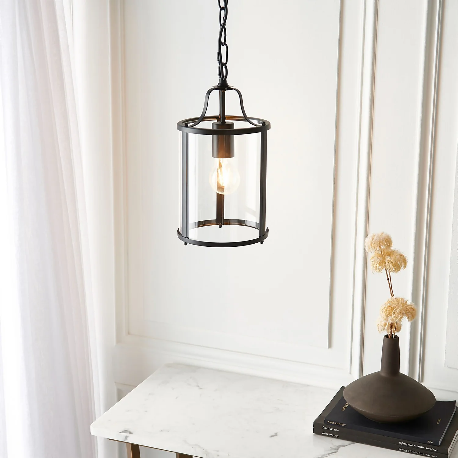 Chester Single Pendant Light - Black 3 Chester Single Pendant Light - Black