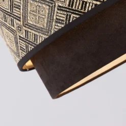 Harper Two Tier Easy-Fit Light Shade - Black 8 Harper Two Tier Easy-Fit Light Shade - Black -Chic Lighting Store 13884616 1584984012576413