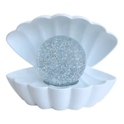 Colour Changing LED Glitter Shell Lamp 10 Colour Changing LED Glitter Shell Lamp -Chic Lighting Store 13892610 1024998572548206