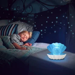 Colour Changing LED Glitter Shell Lamp 13 Colour Changing LED Glitter Shell Lamp -Chic Lighting Store 13892610 1964998572658360