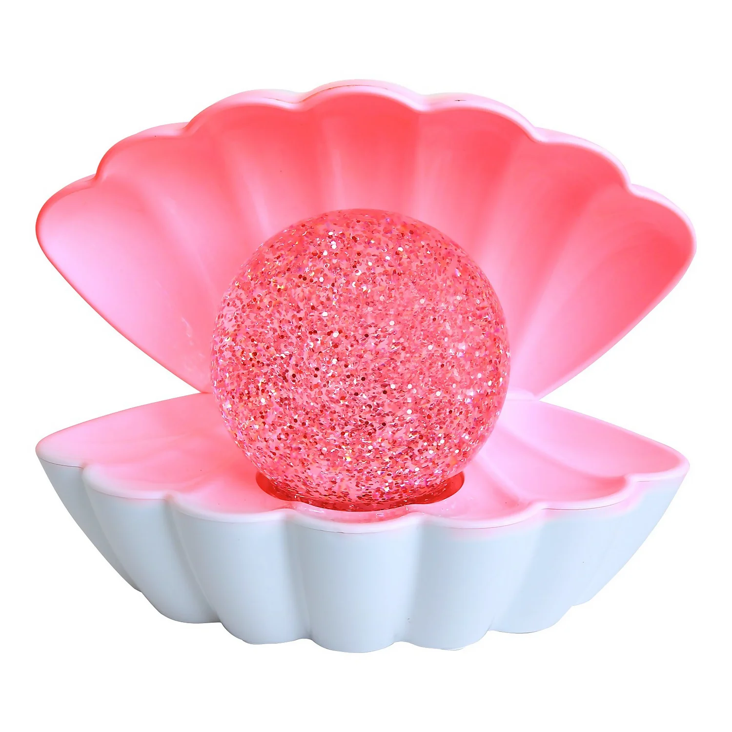 Colour Changing LED Glitter Shell Lamp 4 Colour Changing LED Glitter Shell Lamp - Image 2