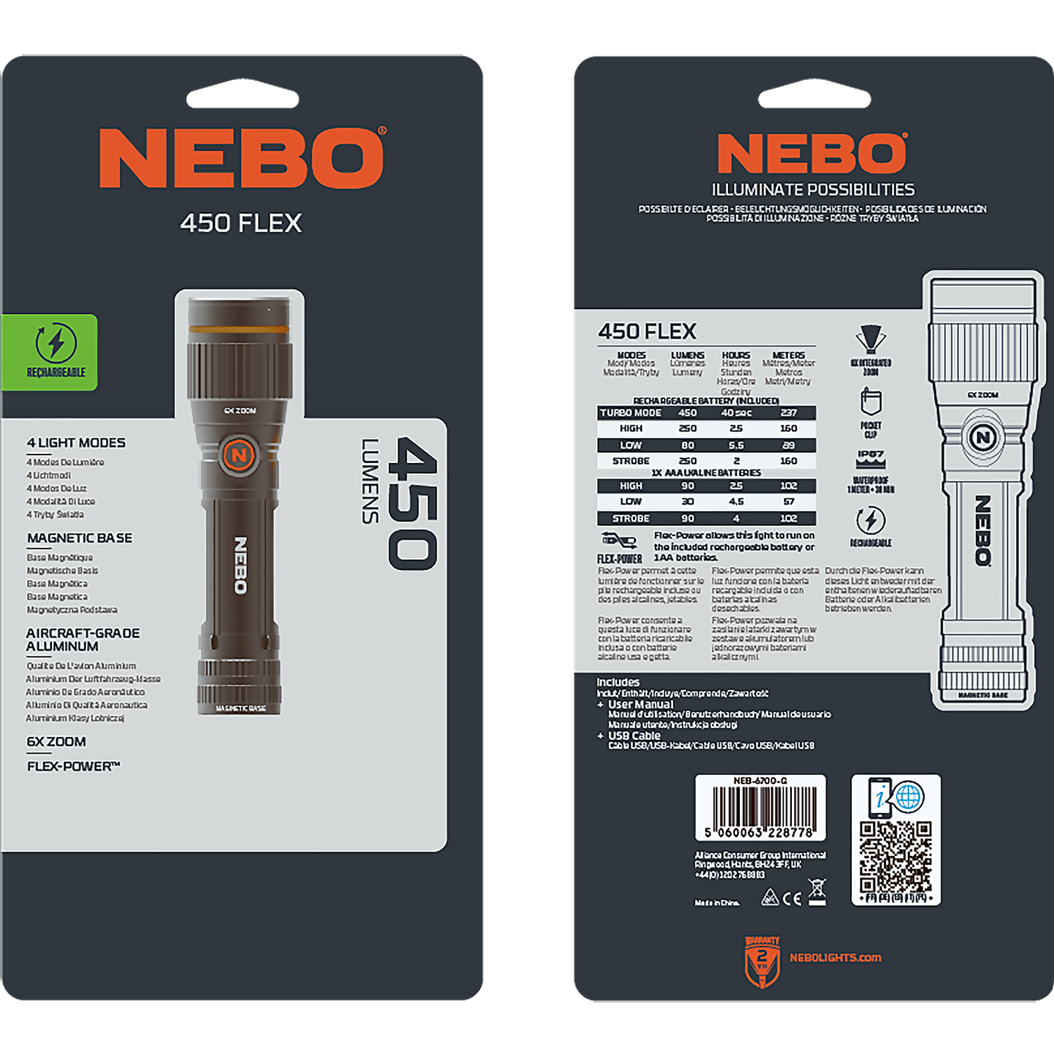 NEBO 450 FLEX Torch 8 NEBO 450 FLEX Torch - Image 6