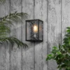 Keb Outdoor Wall Lantern - Black -Chic Lighting Store 13924365 1424980108616242