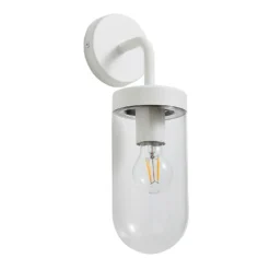 Kew Curved Arm E27 Outdoor Wall Light - Ivory 9 Kew Curved Arm E27 Outdoor Wall Light - Ivory -Chic Lighting Store 13924366 6654980108520254