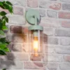 Kew Curved Arm E27 Outdoor Wall Light - Mint 1 Kew Curved Arm E27 Outdoor Wall Light - Mint -Chic Lighting Store 13924367 1645005578592944