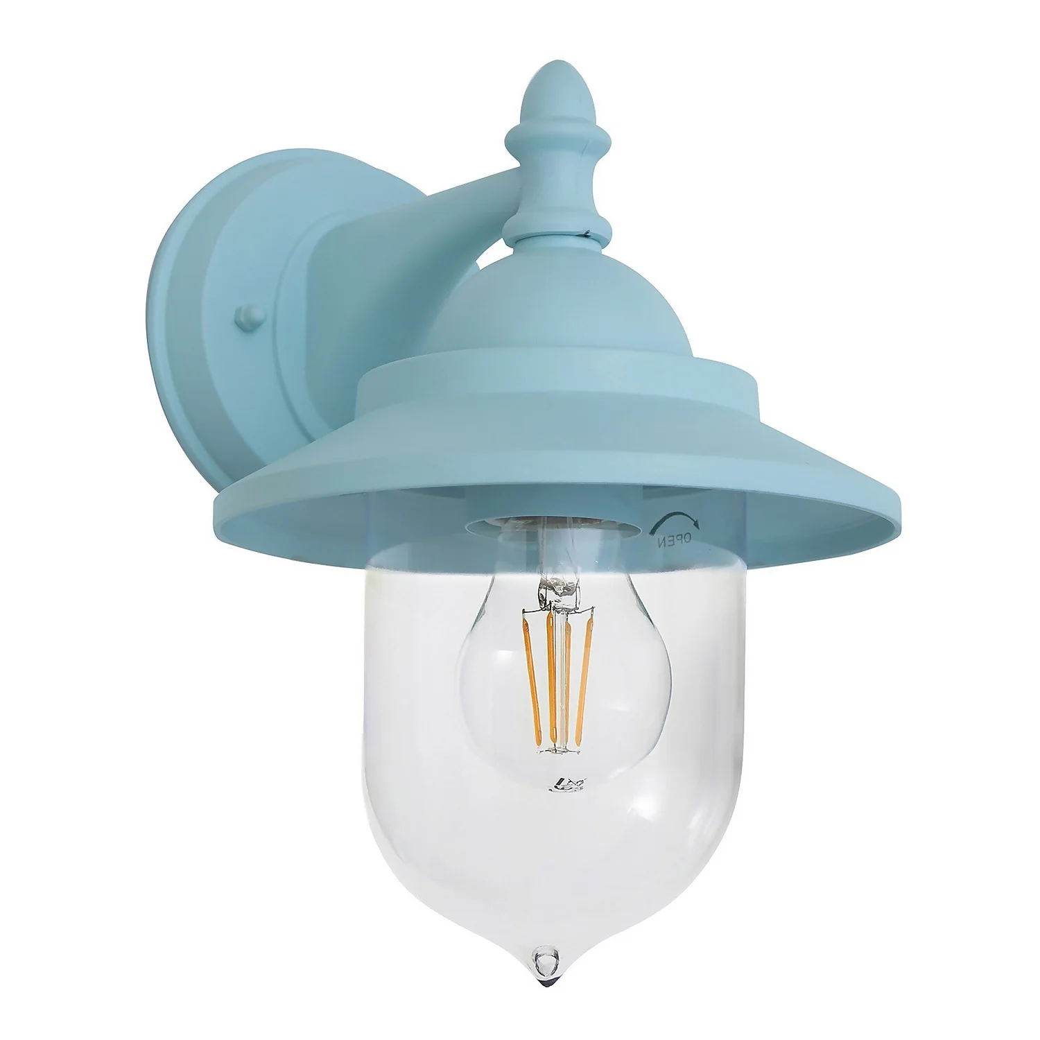 Leek Mini Fisherman's Outdoor Lantern - Pale Blue 5 Leek Mini Fisherman's Outdoor Lantern - Pale Blue - Image 3