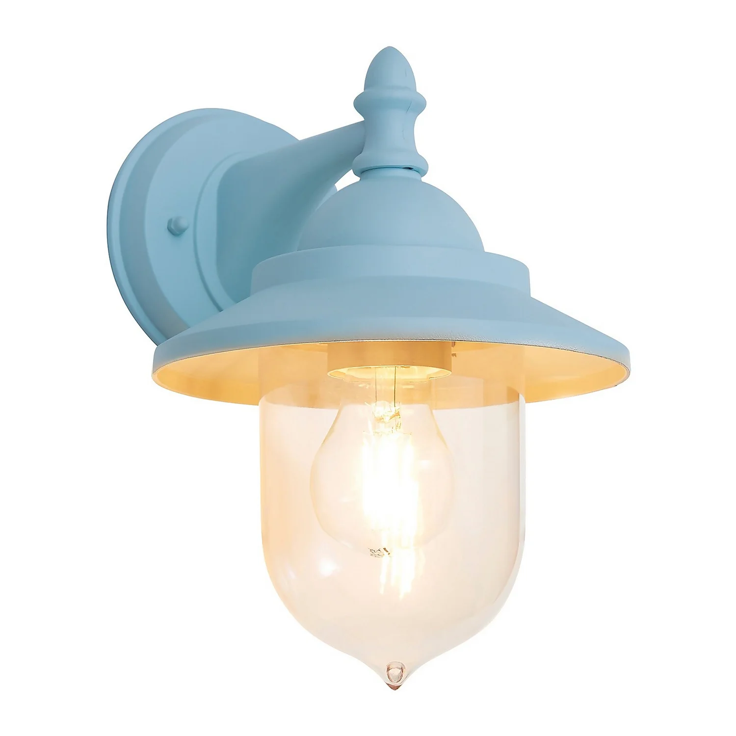 Leek Mini Fisherman's Outdoor Lantern - Pale Blue 4 Leek Mini Fisherman's Outdoor Lantern - Pale Blue - Image 2