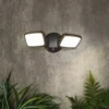 Lynn 2 Light Outdoor Wall Light (IP65) - Dark Grey 1 Lynn 2 Light Outdoor Wall Light (IP65) - Dark Grey -Chic Lighting Store 13924381 5994980108521298