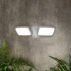 Lynn 2 Light Outdoor Wall Light (IP65) - White 1 Lynn 2 Light Outdoor Wall Light (IP65) - White -Chic Lighting Store 13924382 1394980108326100