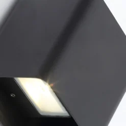 Maui Up-Down LED Outdoor Wall Light - Black -Chic Lighting Store 13924383 2104980108426489