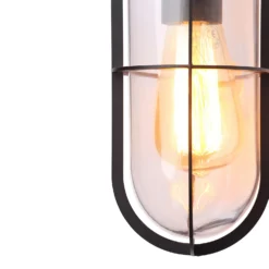 Woking Caged Outdoor Wall Light - Black 11 Woking Caged Outdoor Wall Light - Black -Chic Lighting Store 13924385 1915008939329276