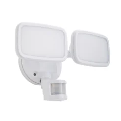 Lynn 2 Light LED Outdoor Floodlight With PIR Sensor (IP65) - White 8 Lynn 2 Light LED Outdoor Floodlight With PIR Sensor (IP65) - White -Chic Lighting Store 13924386 1744980108465447
