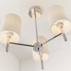 Kari 3 Light Semi Flush Ceiling Light - Chrome 13 Kari 3 Light Semi Flush Ceiling Light - Chrome -Chic Lighting Store 13938480 4384981961057298