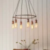 Henrik 6 Light Pendant Light - Pewter 1 Henrik 6 Light Pendant Light - Pewter -Chic Lighting Store 13938489 1794981960785960
