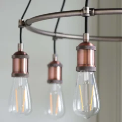 Henrik 6 Light Pendant Light - Pewter 13 Henrik 6 Light Pendant Light - Pewter -Chic Lighting Store 13938489 6024981961047983