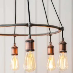 Henrik 6 Light Pendant Light - Pewter 11 Henrik 6 Light Pendant Light - Pewter -Chic Lighting Store 13938489 8944981960968672