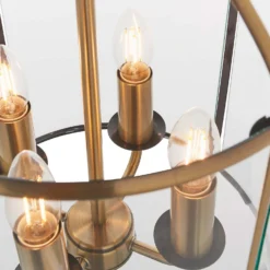Abott 4 Light Pendant Light - Brass 15 Abott 4 Light Pendant Light - Brass -Chic Lighting Store 13938493 1184981958239215