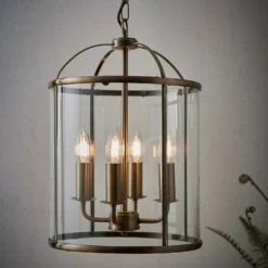 Abott 4 Light Pendant Light - Brass 12 Abott 4 Light Pendant Light - Brass -Chic Lighting Store 13938493 1444981958158269