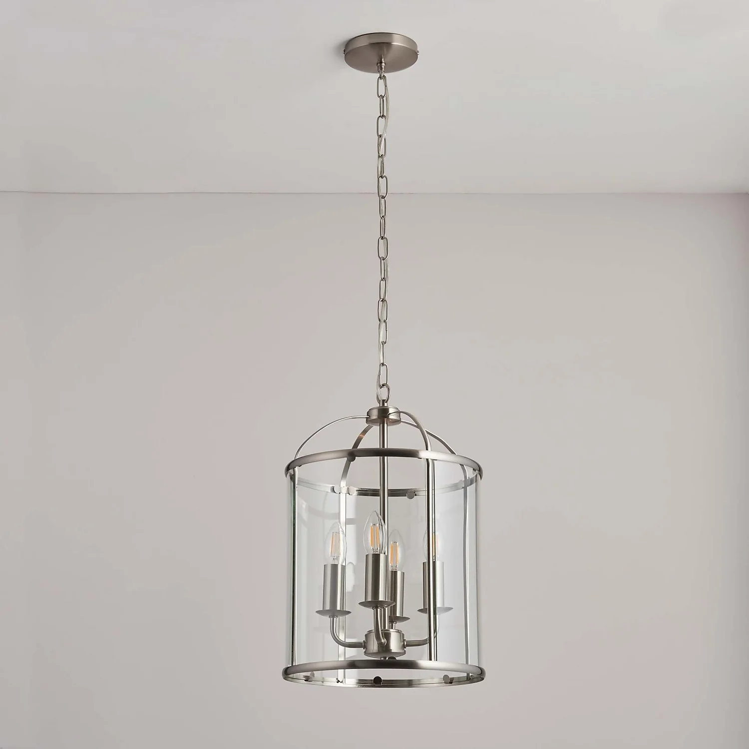 Abott 4 Light Pendant Light - Nickel 5 Abott 4 Light Pendant Light - Nickel - Image 3