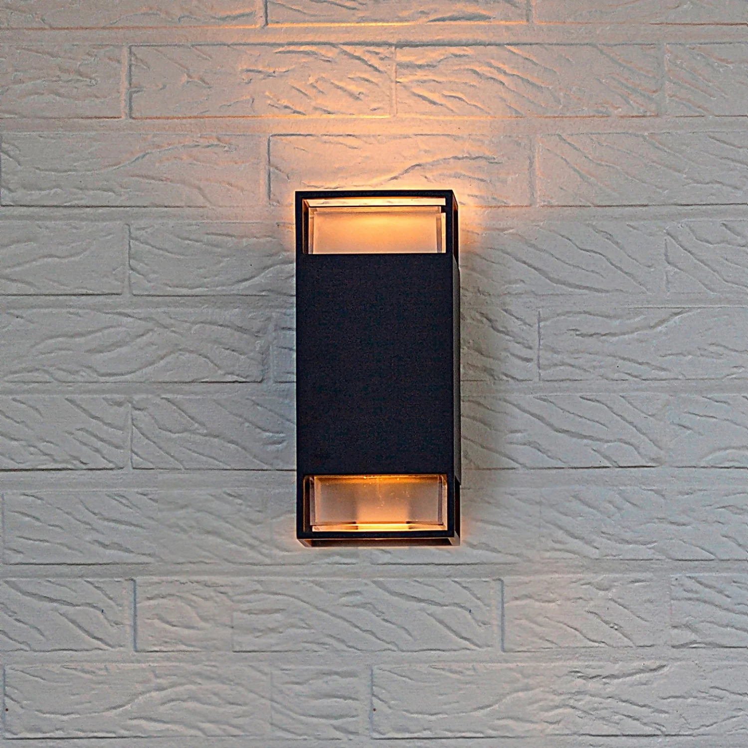 Lutec Ridge 2x GU10 Outdoor Wall Light - Anthracite 3 Lutec Ridge 2x GU10 Outdoor Wall Light - Anthracite