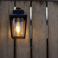 Lutec West E27 Outdoor Wall Lantern - Black 11 Lutec West E27 Outdoor Wall Lantern - Black -Chic Lighting Store 13950222 1875009726229975