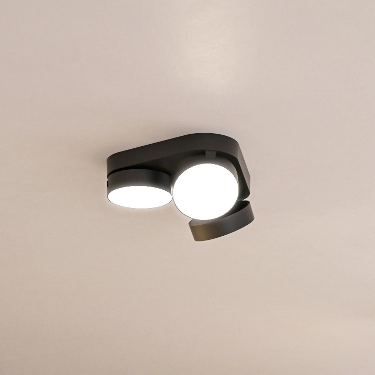 Lutec Stanos LED Indoor Ceiling Light With Lutec Connect Technology - Black - IP20 3 Lutec Stanos LED Indoor Ceiling Light With Lutec Connect Technology - Black - IP20