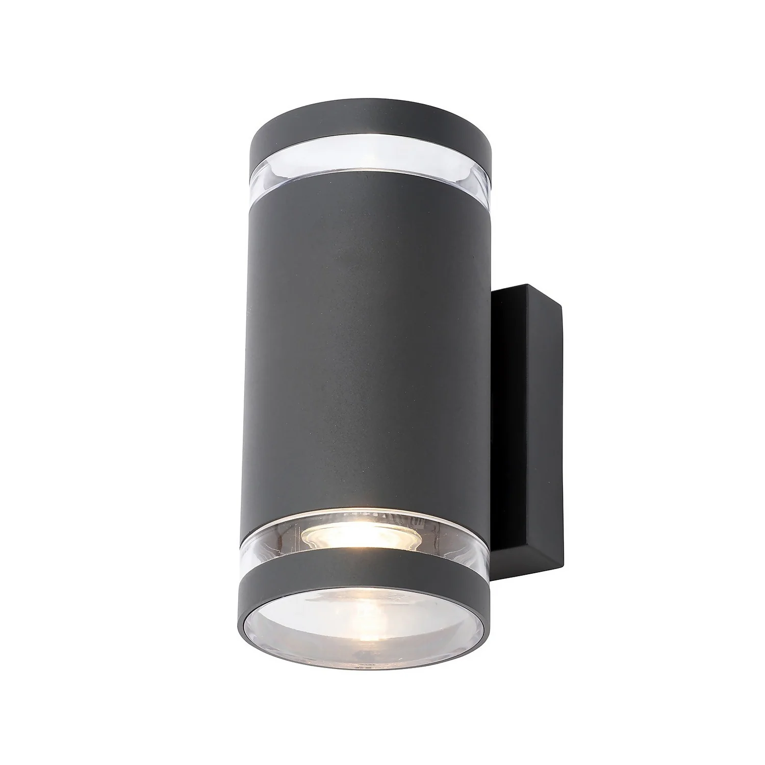 Lens Outdoor Up And Down Wall Light - Anthracite 4 Lens Outdoor Up And Down Wall Light - Anthracite - Image 2