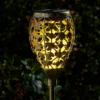 Homebase Edit Antique Gold Solar Moroccan Stake Light - 65cm 2 Homebase Edit Antique Gold Solar Moroccan Stake Light - 65cm -Chic Lighting Store 13956310 8255002413812244