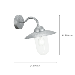 Eglo Milton Outdoor Wall Light - Stainless Steel 8 Eglo Milton Outdoor Wall Light - Stainless Steel -Chic Lighting Store 14222374 1155020562528244