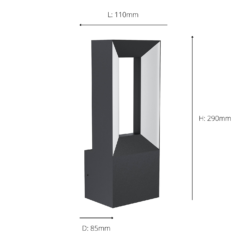 Eglo Riforano Outdoor LED Wall Light 8 Eglo Riforano Outdoor LED Wall Light -Chic Lighting Store 14222380 6055020562845224