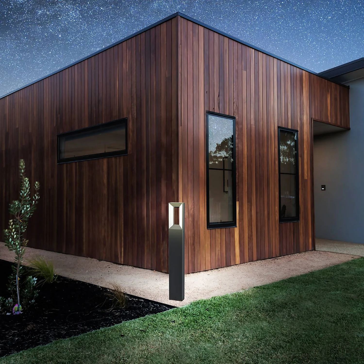 Eglo Riforano Outdoor LED Bollard Light 3 Eglo Riforano Outdoor LED Bollard Light