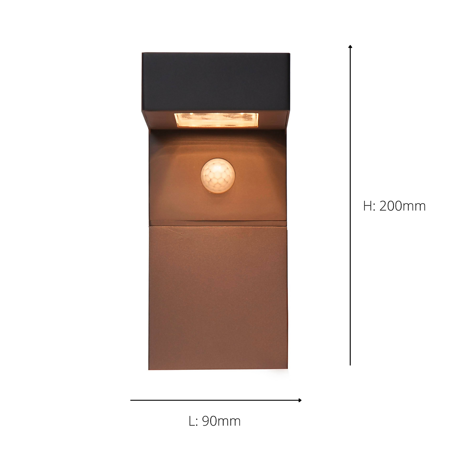 Eglo Baracconi Outdoor LED Sensor Solar Wall Light 5 Eglo Baracconi Outdoor LED Sensor Solar Wall Light - Image 3