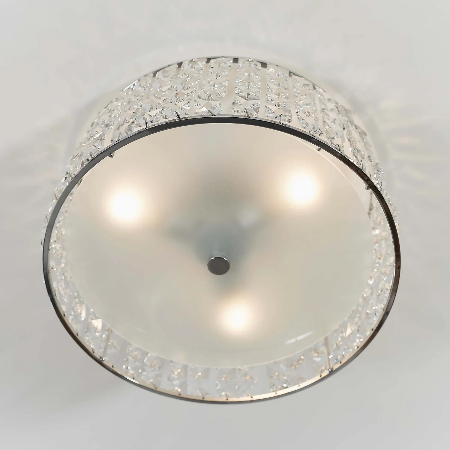 Belfont Bathroom Flush Ceiling Light - Chrome 7 Belfont Bathroom Flush Ceiling Light - Chrome - Image 5