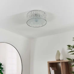 Belfont Bathroom Flush Ceiling Light - Chrome 12 Belfont Bathroom Flush Ceiling Light - Chrome -Chic Lighting Store 14301793 8535038438063944