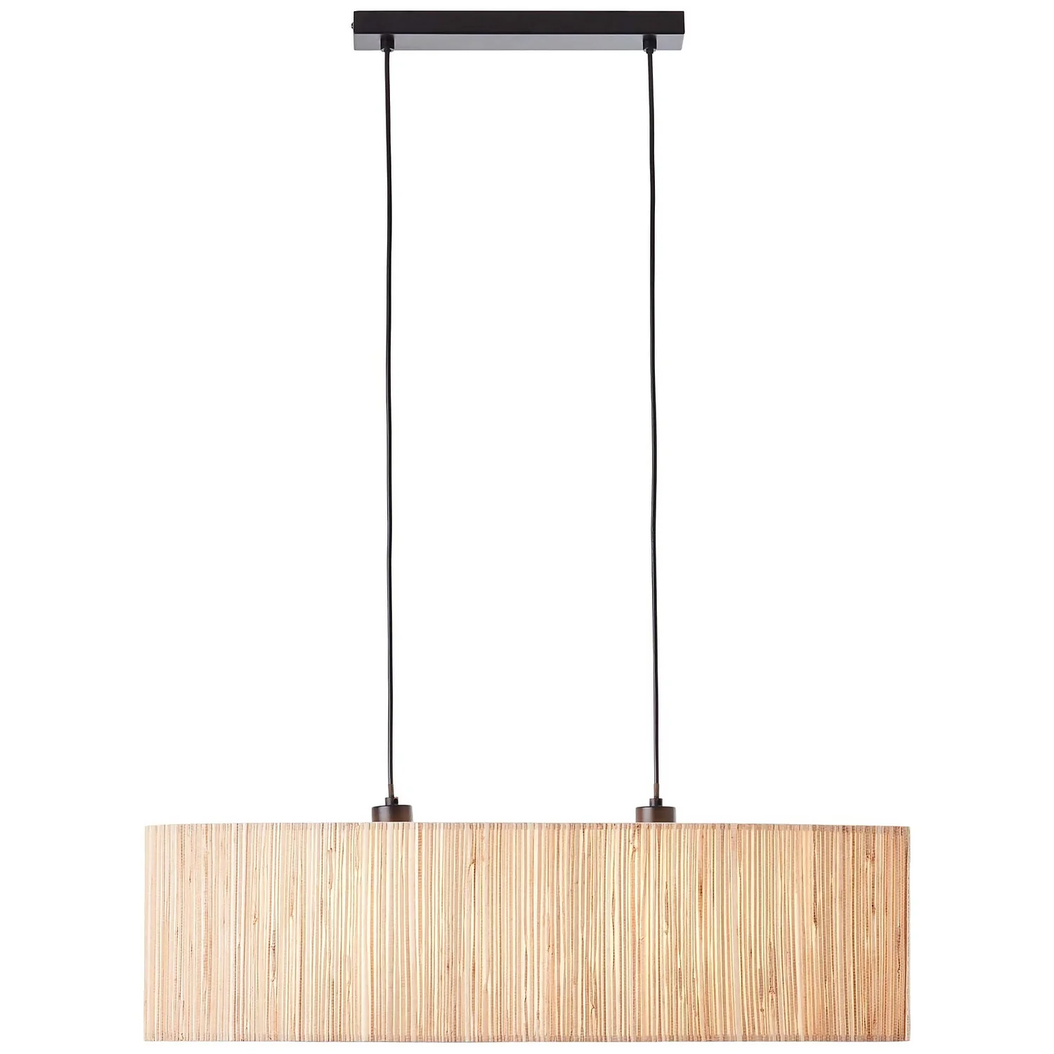 Caen Linear Pendant Ceiling Light - Natural 4 Caen Linear Pendant Ceiling Light - Natural - Image 2