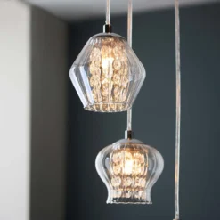 Clashmore Cluster Pendant Ceiling Light - Chrome Effect 15 Clashmore Cluster Pendant Ceiling Light - Chrome Effect -Chic Lighting Store 14301803 1965038438079940