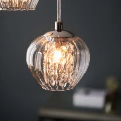 Clashmore Cluster Pendant Ceiling Light - Chrome Effect 14 Clashmore Cluster Pendant Ceiling Light - Chrome Effect -Chic Lighting Store 14301803 2055038438034235