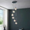 Clashmore Cluster Pendant Ceiling Light - Chrome Effect 1 Clashmore Cluster Pendant Ceiling Light - Chrome Effect -Chic Lighting Store 14301803 2085038437738822